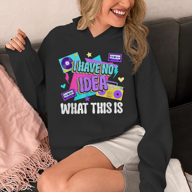 Retro 80s Style 90s Pop Fashion Nostalgia Eighties Music Unisex Hoodie