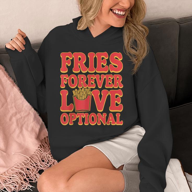 Retro Fast Food Nostalgia Vintage Diner Fries Shakes Burgers Unisex Hoodie