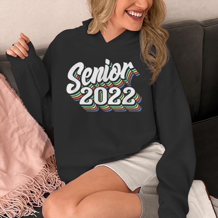 Retro Senior Class Of 2022 Men Women Graduation 90's Grad Unisex Hoodie