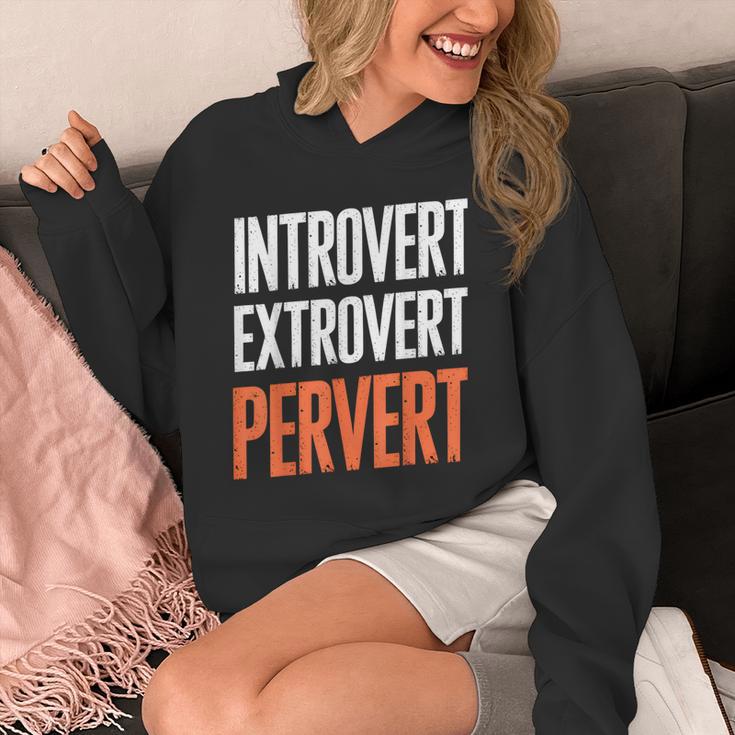 Sarcastic Introvert Extrover Pervert Unisex Hoodie Sarcastic Introvert Extrover Pervert Unisex Hoodie