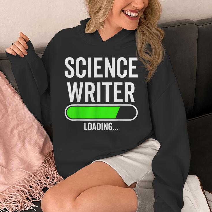 Science Writer Loading Graduation Graduate New Job Unisex Hoodie