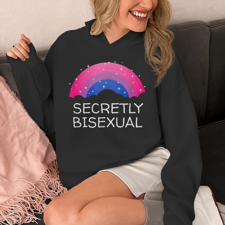 Secretly Bisexual Bi Introvert Bi Pride Antisocial LGBTQ Unisex Hoodie