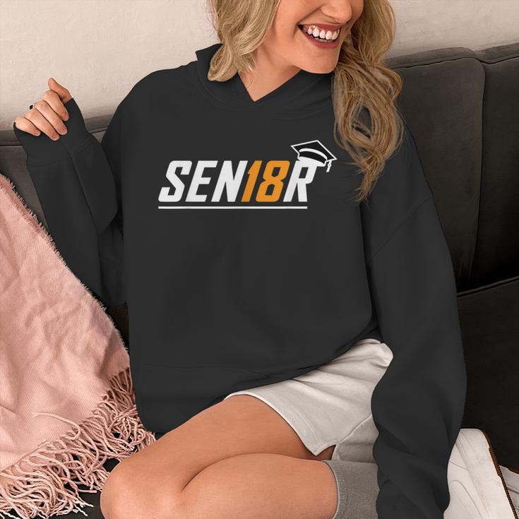 Senior 18 High School Graduation Eighteen Year Old Grad Unisex Hoodie