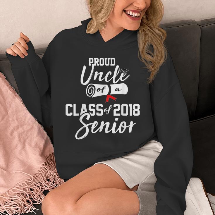 Senior 2018 Graduate Shirt Graduation College Retro Style Unisex Hoodie