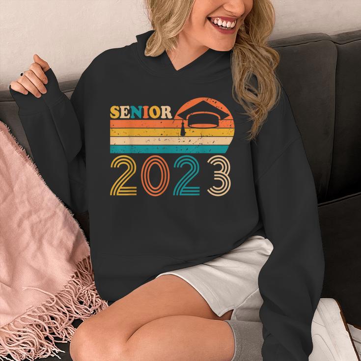 Senior 2023 Retro Class Of 2023 Seniors Graduation 23 Unisex Hoodie