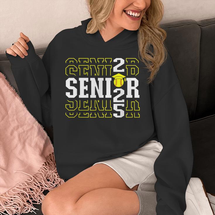 Senior 2025 Softball Class Of 2025 Graduation Unisex Hoodie