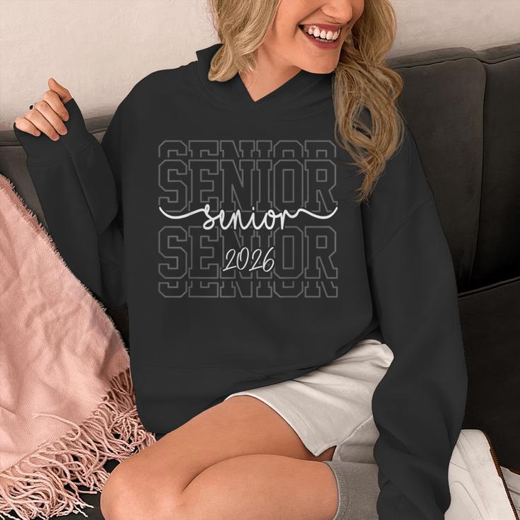 Senior 2026 Class Of 2026 School Year Graduation Men Women Unisex Hoodie