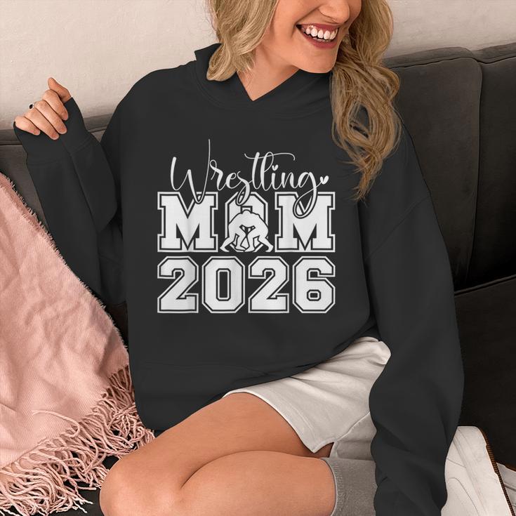 Senior 2026 Wrestling Mom Proud Senior 2026 Mom Graduation Unisex Hoodie