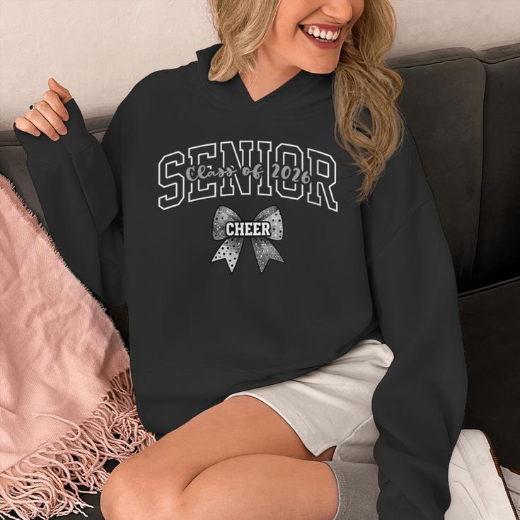 Senior Class Of 2026 Cheerleading Coquette Bow Graduation Unisex Hoodie