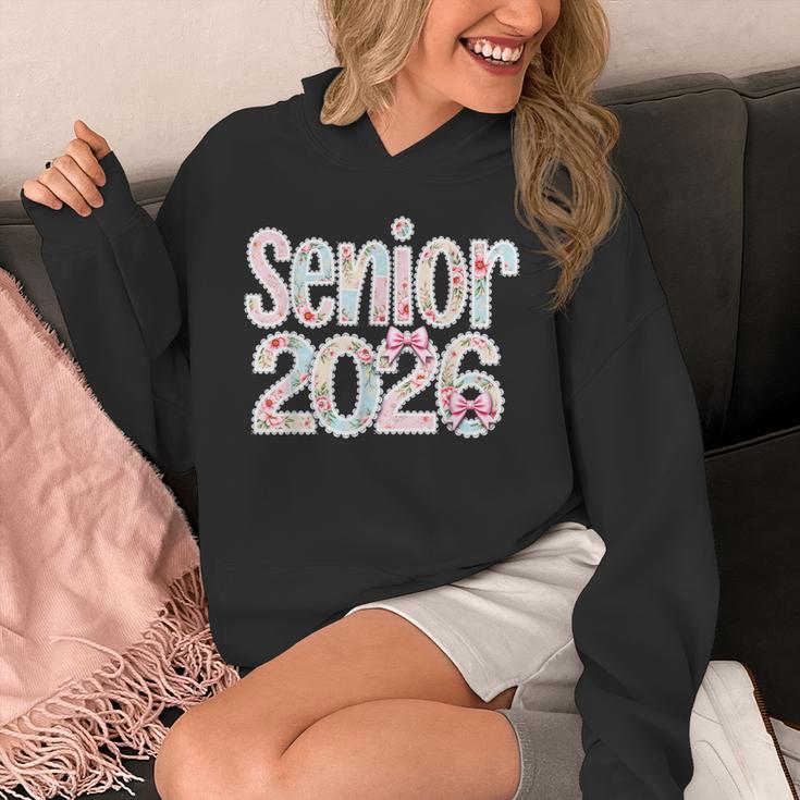 Senior Class Of 2026 Graduation 2026 Coquette Pink Bow Cute Unisex Hoodie