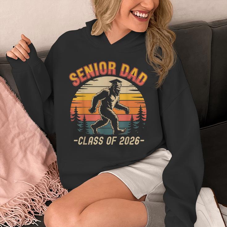Senior Dad Class Of 2026 Bigfoot Vintage Graduation Unisex Hoodie