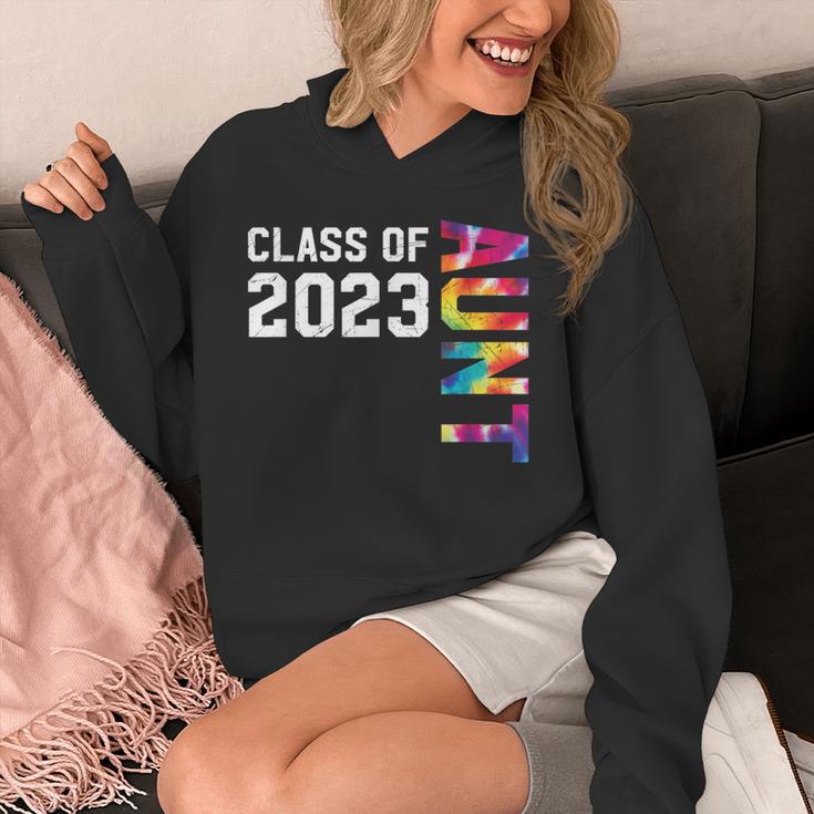 Senior Graduation Class Of 2023 Aunt Senior Tie Dye Unisex Hoodie