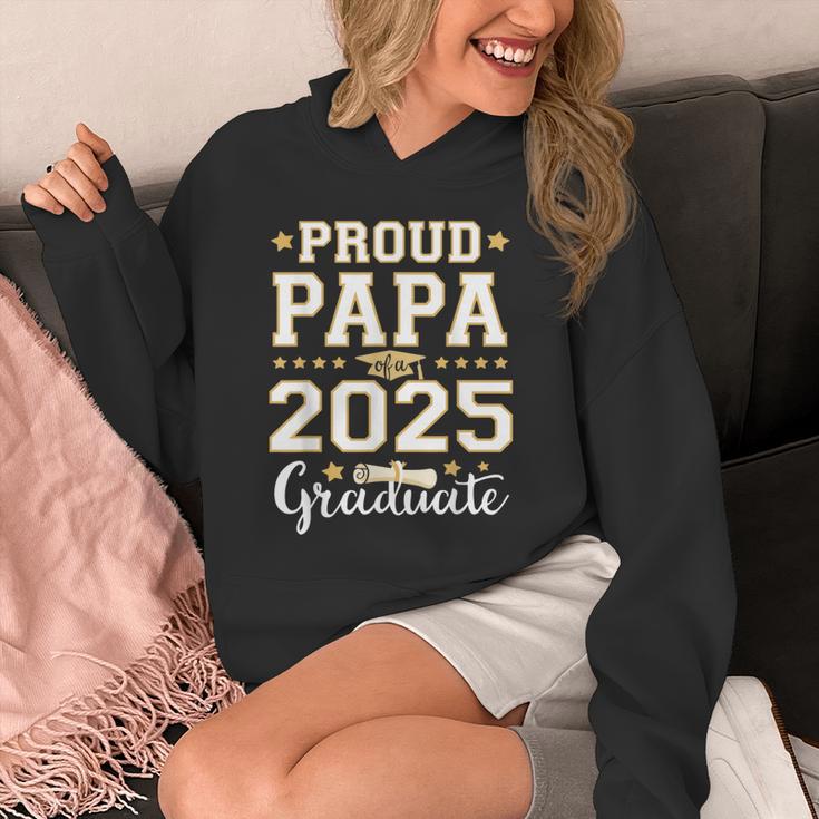 Senior Graduation Proud Papa 2025 Graduate Class Matching Unisex Hoodie