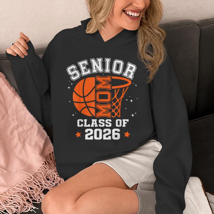 Senior Mom Class Of 2026 Basketball Graduation Unisex Hoodie