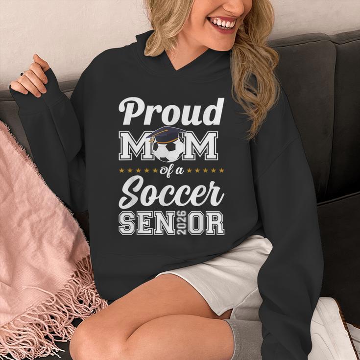 Senior Mom Class Of 2026 Soccer Mom Graduation Unisex Hoodie