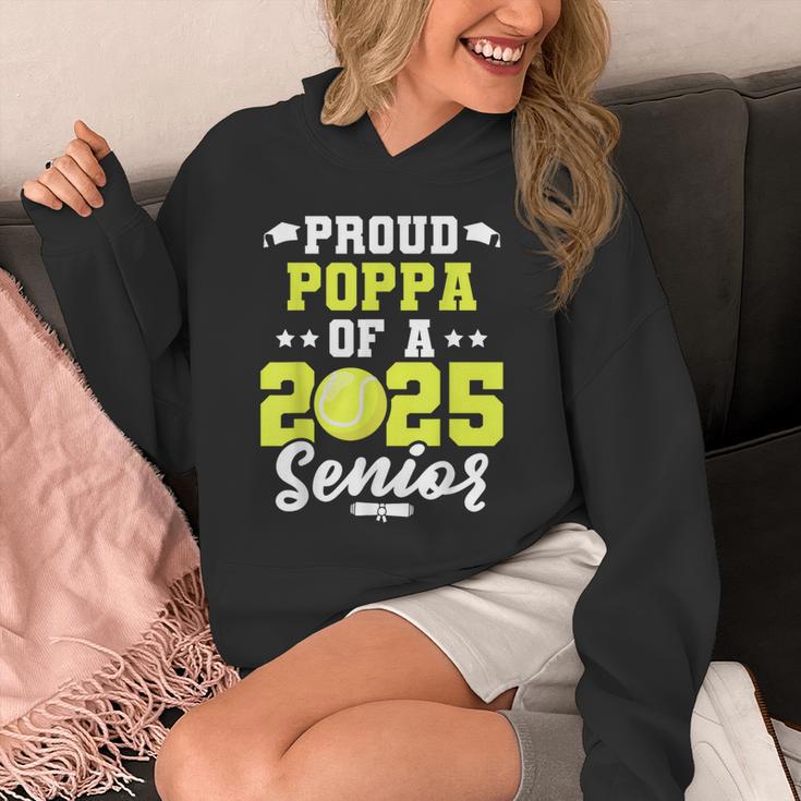 Senior Poppa 2025 Tennis Class Of 2025 Graduation Unisex Hoodie