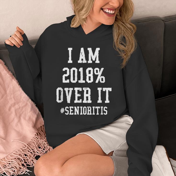 Senioritis Shirt For Senior Graduation Class Of 2018 Unisex Hoodie