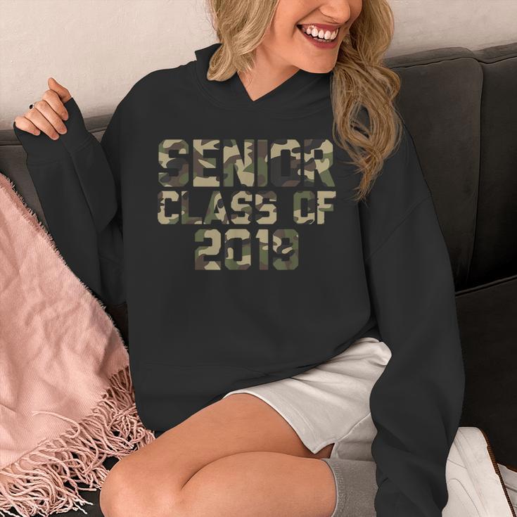 Seniors 2019 Class TShirt Camo Print T-Shirt Graduation Gift Unisex Hoodie