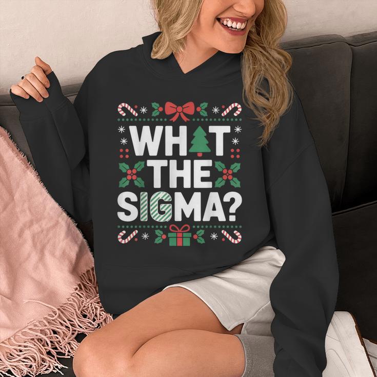 What The Sigma Christmas Party Outfit For Introverts Unisex Hoodie What The Sigma Christmas Party Outfit For Introverts Unisex Hoodie
