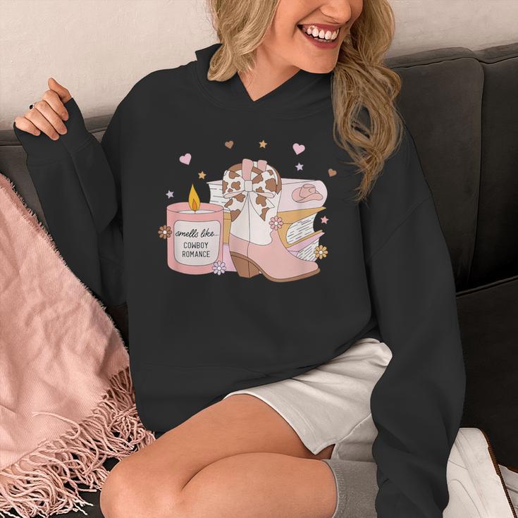Smells Like Cowboy Romance Book Lover Unisex Hoodie