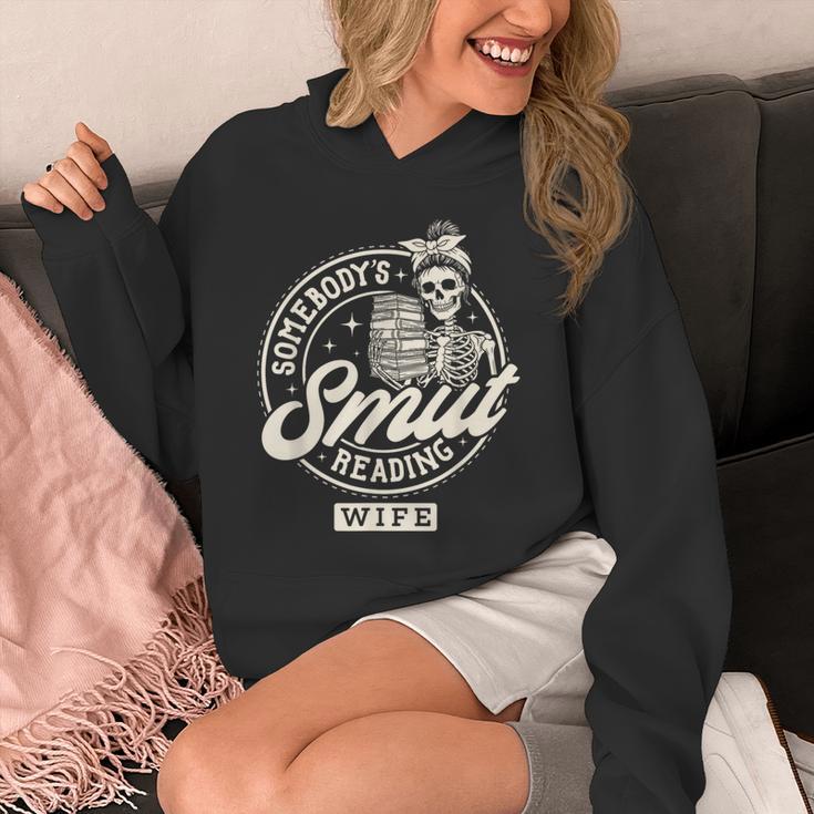 Smut Book Reader Spicy Romance Somebody's Smut Reading Wife Unisex Hoodie Smut Book Reader Spicy Romance Somebody's Smut Reading Wife Unisex Hoodie