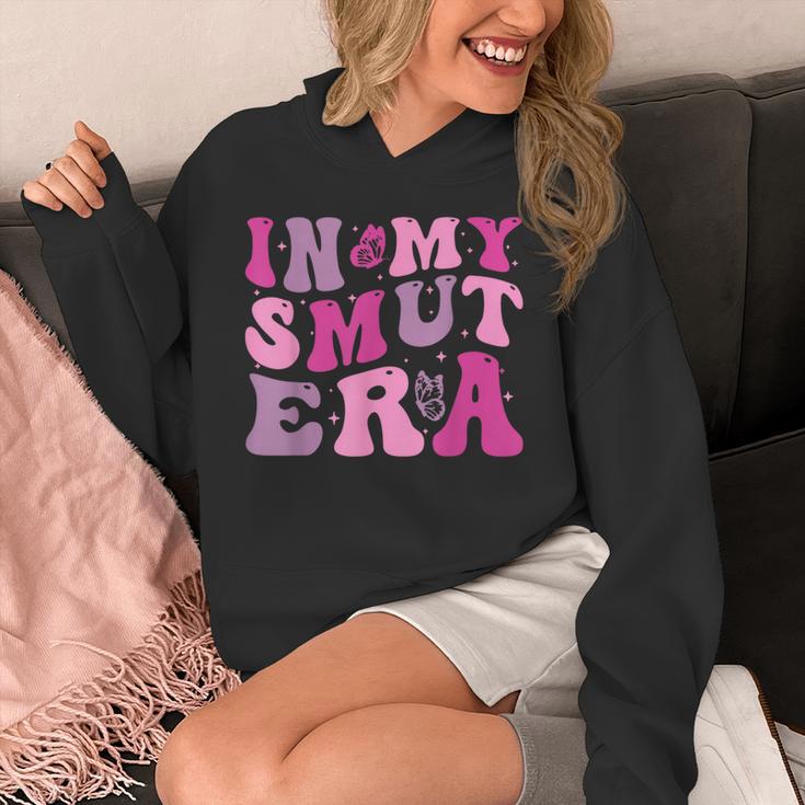 In My Smut Era Groovy Smut Book Reading Spicy Book Romance Unisex Hoodie