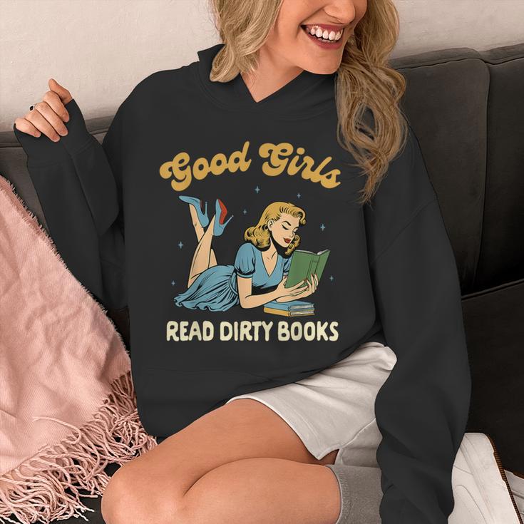 Smut Reader Book Romance Good That Girls Read Dirty Books Unisex Hoodie