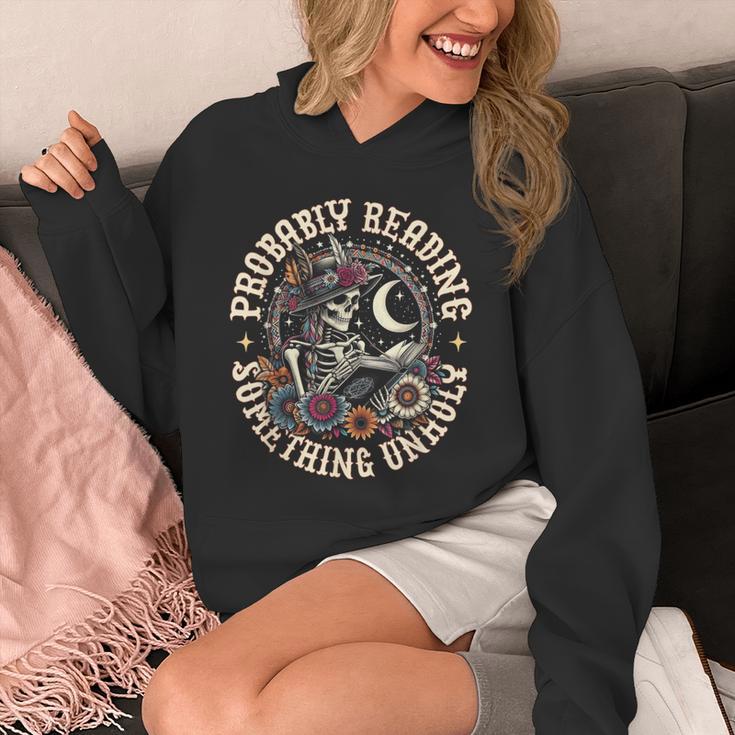 Is That Smutt Books Probably Reading Something Unholy Unisex Hoodie