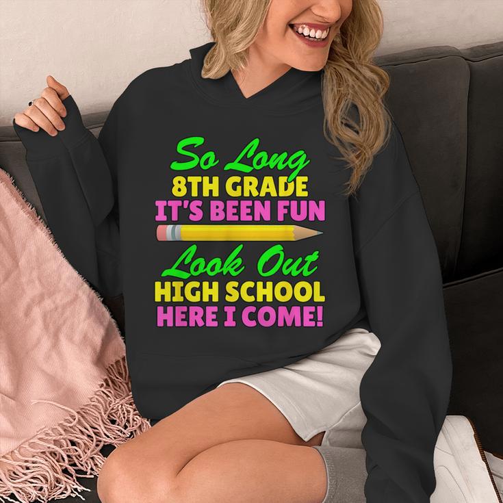 So Long 8th Grade Hello High School Graduation Unisex Hoodie