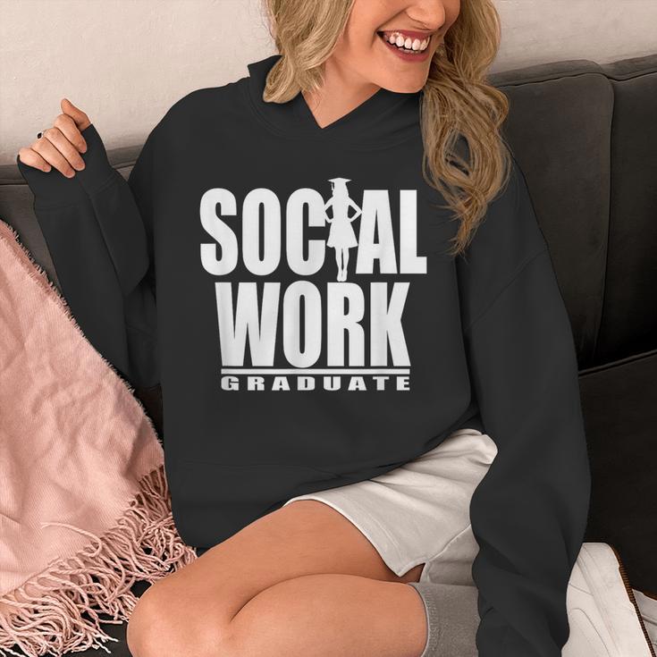 Social Work Graduate TShirt College Graduation Unisex Hoodie