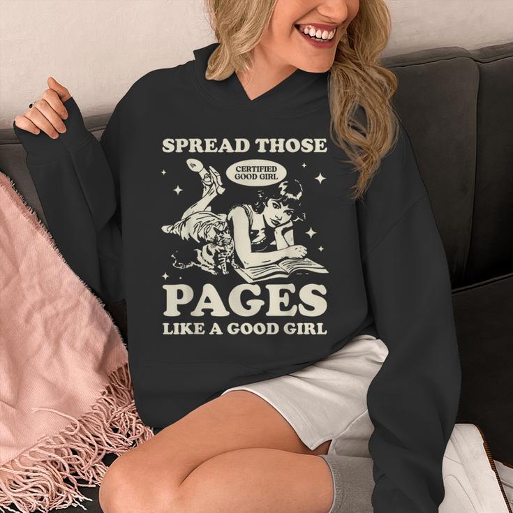 Spread Those Pages Like A Good Girl Shirt Smutty Spicy Book Unisex Hoodie Spread Those Pages Like A Good Girl Shirt Smutty Spicy Book Unisex Hoodie