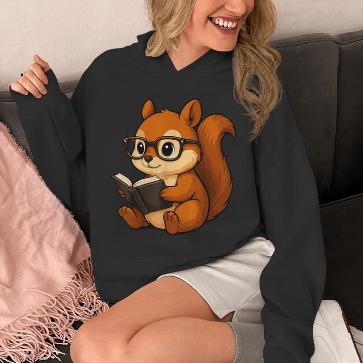 Squirrel Reading Book Lover Unisex Hoodie Squirrel Reading Book Lover Unisex Hoodie
