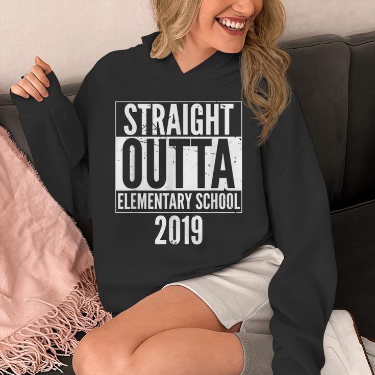 Straight Outta Elementary School 2019 Graduation Fun Unisex Hoodie