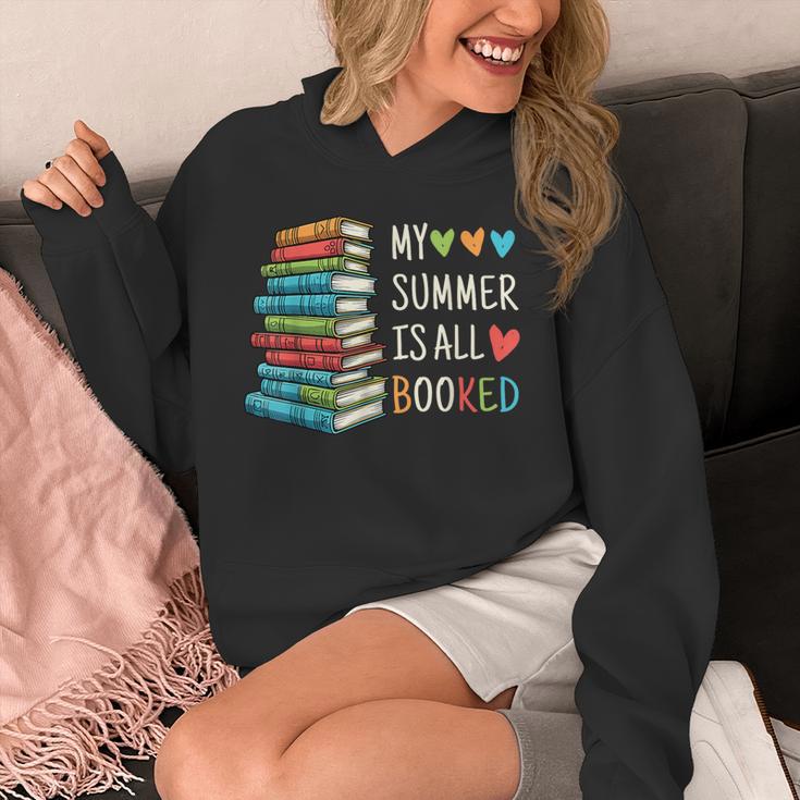 My Summer Is All Booked Book Reading Book Lover Unisex Hoodie