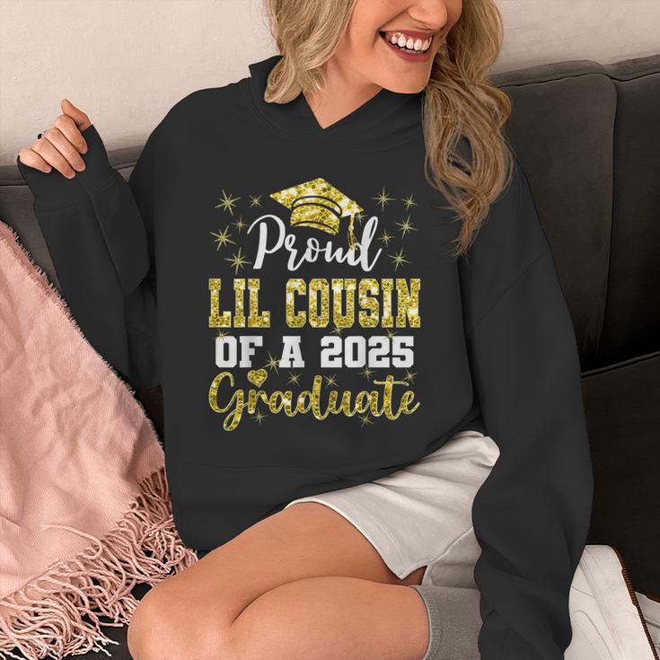 Super Proud Little Cousin Of 2025 Graduate Graduation Family Unisex Hoodie