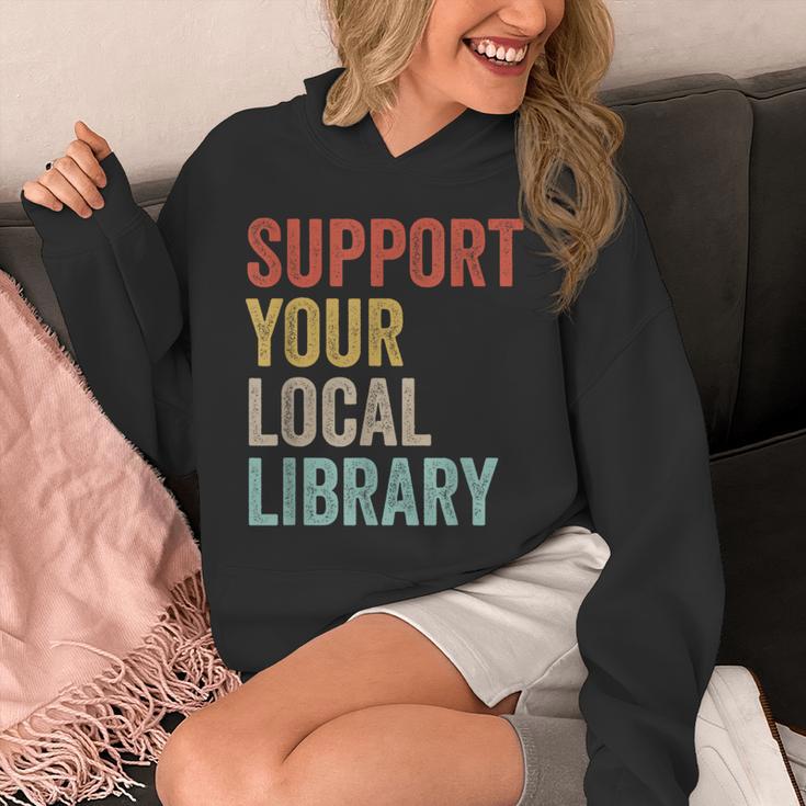 Support Your Local Library Books Bookaholic Teacher Bookworm Unisex Hoodie Support Your Local Library Books Bookaholic Teacher Bookworm Unisex Hoodie