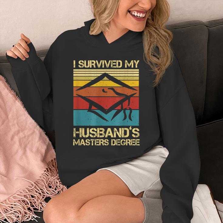 I Survived My Husband's Master's Degree Graduation Unisex Hoodie