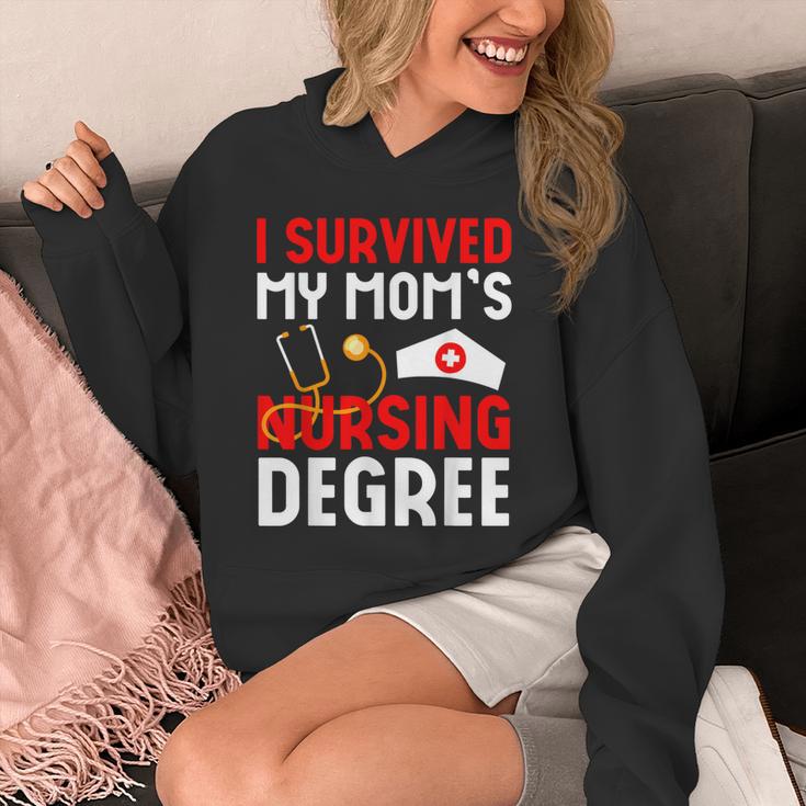 I Survived My Mom's Nursing Degree Graduation Day 2026 Unisex Hoodie
