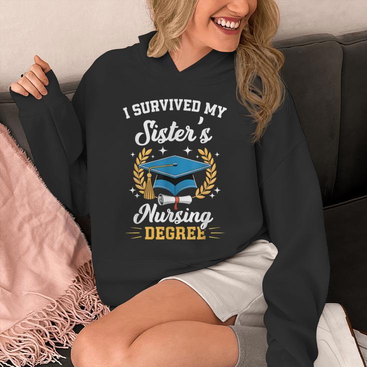 I Survived My Sister's Nursing Degree Graduation Unisex Hoodie