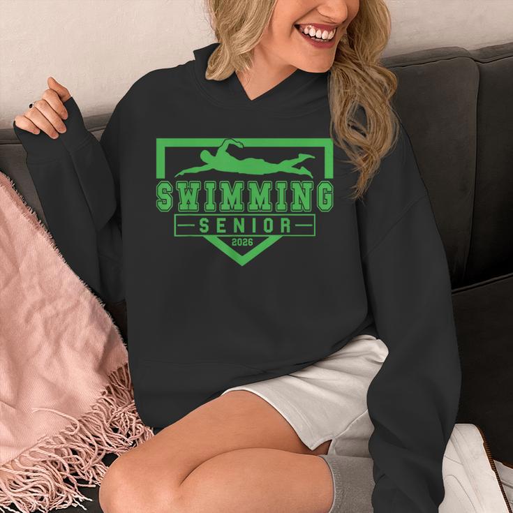 Swimming Senior Night Swim Senior 2026 Graduation 32 Unisex Hoodie