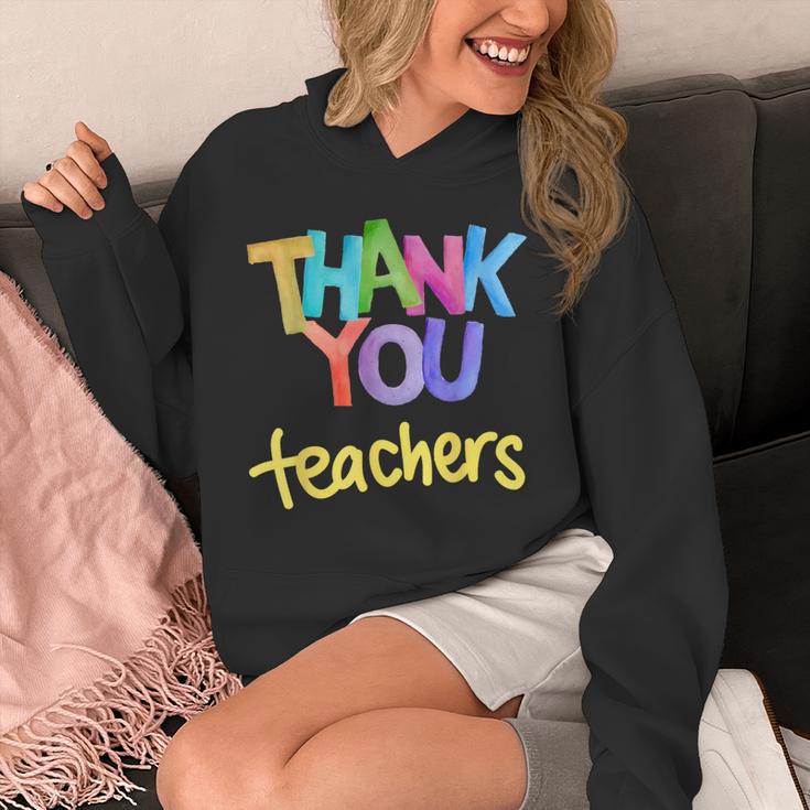 Thank You Teacher Appreciation Graduation Men Women Girls Kids Unisex Hoodie