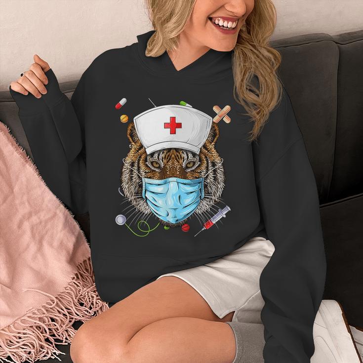 Tiger Nurse RN ER Nursing School Graduation Unisex Hoodie
