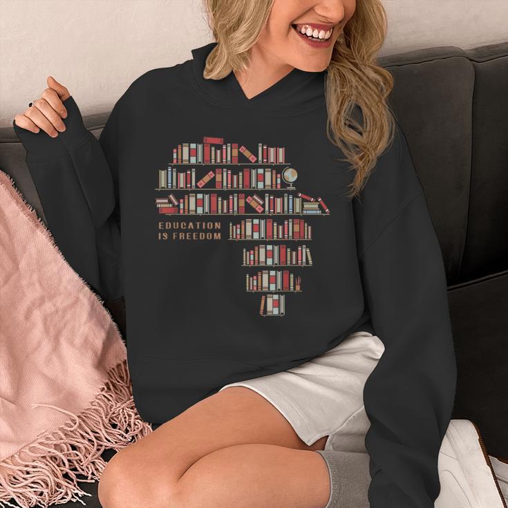 History Book Education Is Freedom Unisex Hoodie