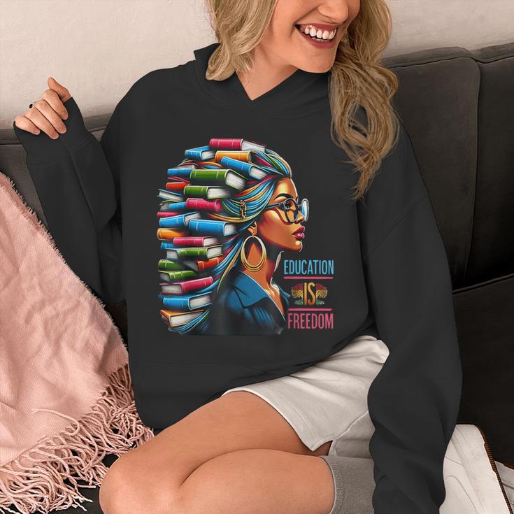 History Education Is Freedom Books Teacher Women Girls Unisex Hoodie History Education Is Freedom Books Teacher Women Girls Unisex Hoodie