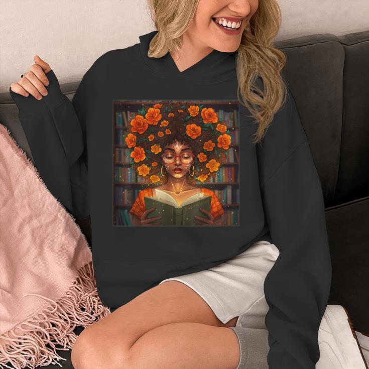 History Month Black Afro Girl Women Book Lovers Unisex Hoodie History Month Black Afro Girl Women Book Lovers Unisex Hoodie