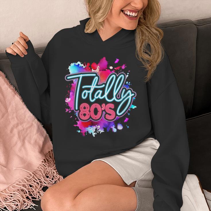 Totally 80's Colorful Retro 1980s Style Nostalgia Vibe Unisex Hoodie