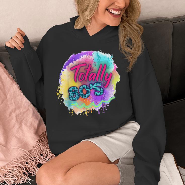 Totally 80's Tie Dye Retro Vibes 1980s Style Nostalgia Unisex Hoodie Totally 80's Tie Dye Retro Vibes 1980s Style Nostalgia Unisex Hoodie