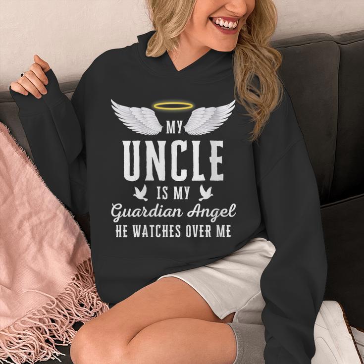 My Uncle Is My Guardian Angel In Loving Memorial Memory Tee Unisex Hoodie My Uncle Is My Guardian Angel In Loving Memorial Memory Tee Unisex Hoodie