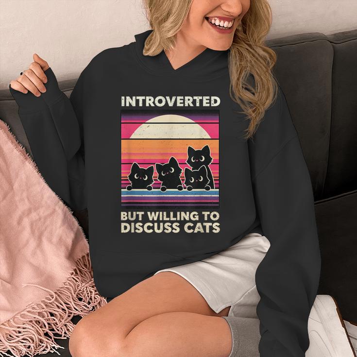 Unique Art For Introverted Cat Fans -Adults Cat Humorous Introvert Small Unisex Hoodie Unique Art For Introverted Cat Fans -Adults Cat Humorous Introvert Small Unisex Hoodie