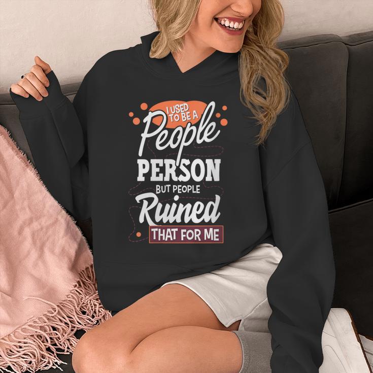 I Used To Be a People Person Antisocial Introvert Unisex Hoodie